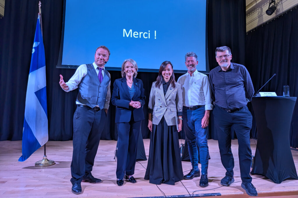 Trois candidats débattent des priorités de Prévost